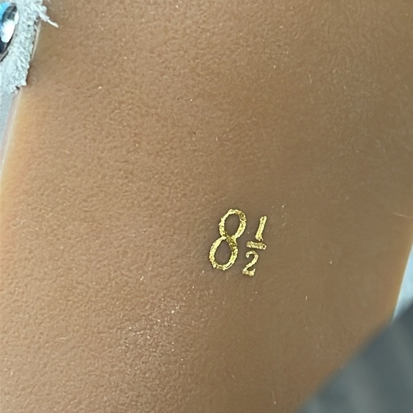 Seychelles Drift Taupe Suede Leather Lace up Heels Studded Sz 8.5 - Picture 9 of 16